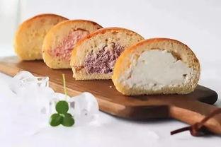 网红冰面包,夏日清凉新宠，口感与颜值并存